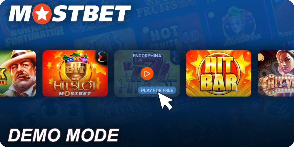 डेमो मोड में Mostbet स्लॉट खेलें